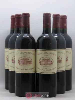Pavillon Rouge du Château Margaux Second Vin  2006 - Lot of 6 Bottles