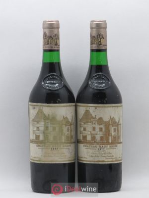 Château Haut Brion 1er Grand Cru Classé  1977 - Lot of 2 Bottles