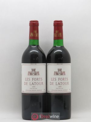 Les Forts de Latour Second Vin  1979 - Lot of 2 Bottles