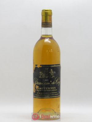 Sauternes Domaine de Coy 1983 - Lot of 1 Bottle