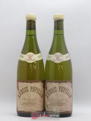 Arbois Pupillin Chardonnay (cire blanche) Overnoy-Houillon (Domaine)  2001 - Lot de 2 Bouteilles