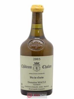 Château-Chalon Jean Macle 62CL 2003 - Lot of 1 Bottle