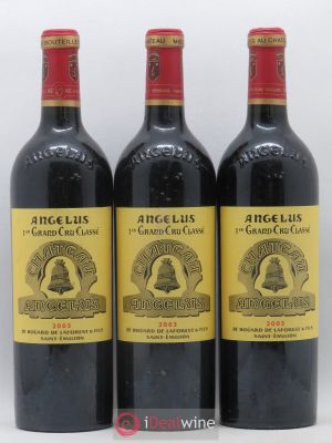 Château Angélus 1er Grand Cru Classé A  2003 - Lot of 3 Bottles