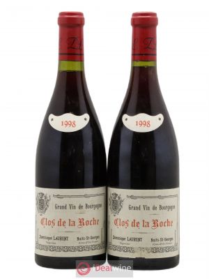 Clos de la Roche Grand Cru Dominique Laurent  1998 - Lot of 2 Bottles