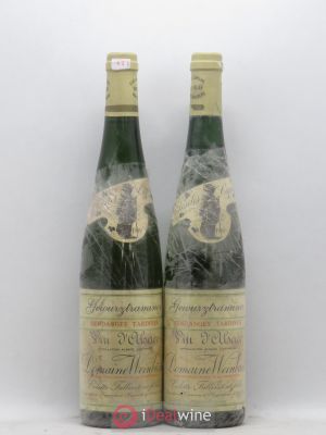 Gewurztraminer Vendanges Tardives Weinbach (Domaine) Clos des Capucins 1989 - Lot of 2 Bottles