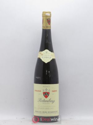 Pinot Gris (anciennement Tokay) Vendanges Tardives Zind-Humbrecht (Domaine) Rotenberg 1995 - Lot of 1 Bottle