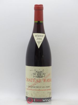 Châteauneuf-du-Pape Château Rayas Reynaud  2003 - Lot of 1 Bottle