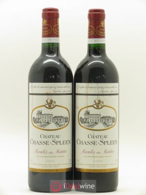 Château Chasse Spleen  2000 - Lot de 2 Bouteilles