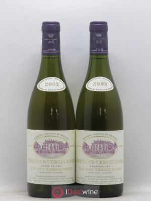 Pernand-Vergelesses 1er Cru Ile des Vergelesses Chandon de Briailles (no reserve) 2003 - Lot of 2 Bottles