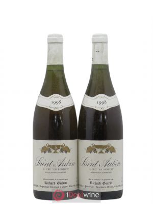 Saint-Aubin 1er Cru En Remilly Richard Guerin 1998 - Lot of 2 Bottles