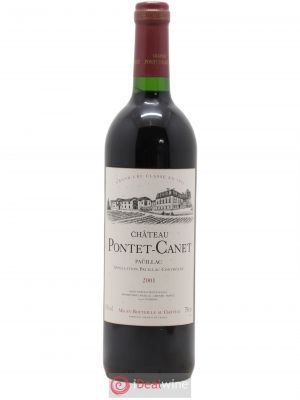 Château Pontet Canet 5ème Grand Cru Classé  2001 - Lot of 1 Bottle