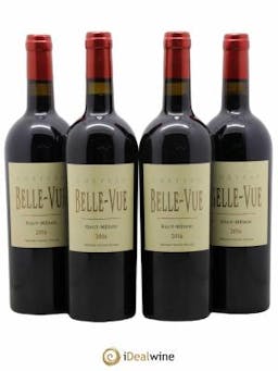 Château Belle-Vue  2016 - Lot of 4 Bottles