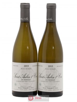 Saint-Aubin 1er Cru En Rémilly Marc Colin & Fils  2015 - Lot of 2 Bottles