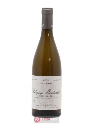 Puligny-Montrachet Les Enseignières Marc Colin & Fils  2016 - Lot of 1 Bottle