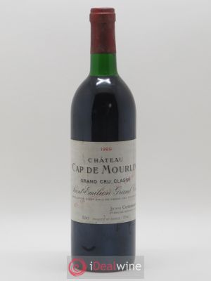 Château Cap de Mourlin Grand Cru Classé (no reserve) 1989 - Lot of 1 Bottle