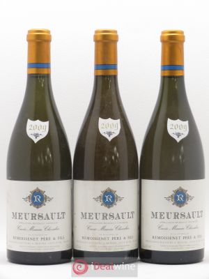 Meursault Cuvée Maurice Chevalier Maison Remoissenet 2009 - Lot of 3 Bottles