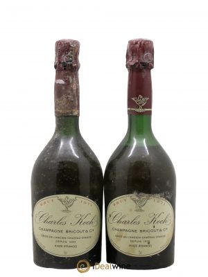 Champagne Charles Koch Bricout 1971 - Lot de 2 Bouteilles