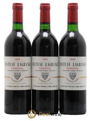 Château Lagrange 3ème Grand Cru Classé  1988 - Lotto di 3 Bottiglie