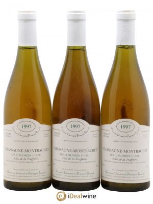 Chassagne-Montrachet 1er Cru Vieilles Vignes Les Chaumees Clos De La Truffiere Vincent & Francois Jouard 1997 - Lot de 3 Bouteilles