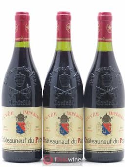 Châteauneuf-du-Pape Cuvée Impériale Vignes Centenaires Raymond Usseglio & Fils (Domaine)  2003 - Lot de 3 Bouteilles