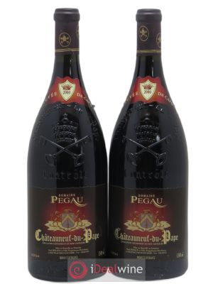 Châteauneuf-du-Pape Domaine du Pégau Cuvée Da Capo Paul et Laurence Féraud  2000 - Lot of 2 Magnums