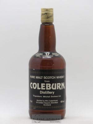 Coleburn 17 years 1968 Cadenhead's bottled 1985   - Lot de 1 Bouteille