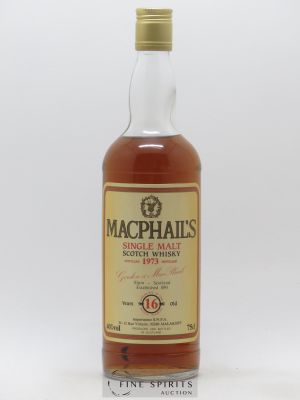 MacPhail's 16 years 1973 Gordon & MacPhail S.N.P.A Import   - Lot of 1 Bottle