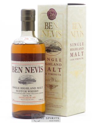 Ben Nevis 26 years 1973 Of. Cask n°720 - bottled 1999   - Lot de 1 Bouteille