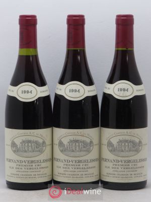 Pernand-Vergelesses 1er Cru Ile des Vergelesses Chandon de Briailles  1994 - Lot of 3 Bottles