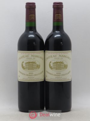 Château Margaux 1er Grand Cru Classé  1999 - Lot of 2 Bottles
