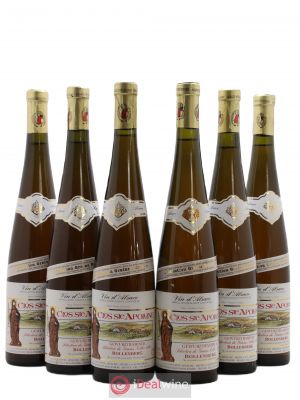 Gewurztraminer Sélection de Grains Nobles Bollenberg Clos Sainte Apolline (no reserve) 1994 - Lot of 6 Bottles
