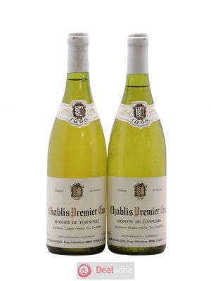 Chablis 1er Cru Montée de Tonerre Domaine Moreau Naudet 1988 - Lot of 2 Bottles