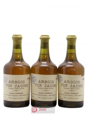 Arbois Vin Jaune Jacques Puffeney  1989 - Lot of 3 Bottles