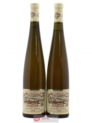 Alsace Riesling Grand Cru Vorbourg Clos Saint Landelin Muré 1994 - Lot of 2 Bottles