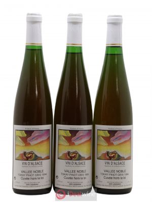 Pinot Gris (Tokay) Vallée Noble Cuvée Hors la loi Seppi Landmann (no reserve) 1994 - Lot of 3 Bottles