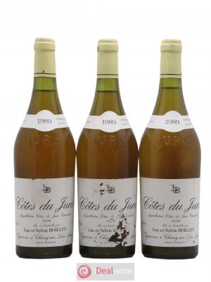 Côtes du Jura Flor Luc Et Sylvie Boilley 1989 - Lot of 3 Bottles