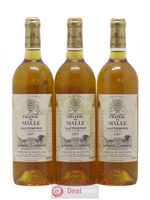 Château de Malle 2ème Grand Cru Classé (no reserve) 1997 - Lot of 3 Bottles
