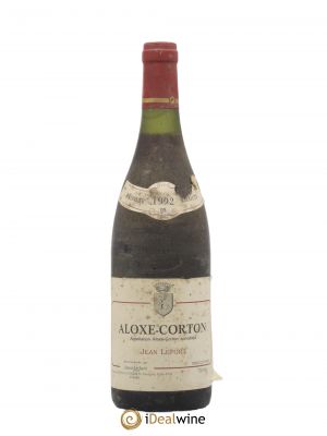 Aloxe-Corton Jean Lefort 1992 - Lot of 1 Bottle