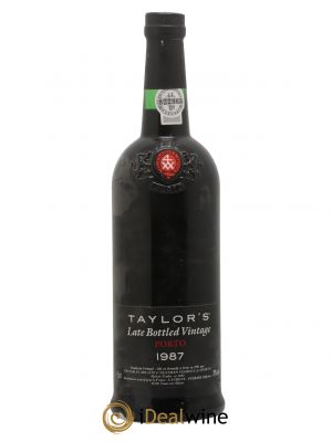 Porto Taylor's Late Bottled Vintage  1987 - Lot of 1 Bottle