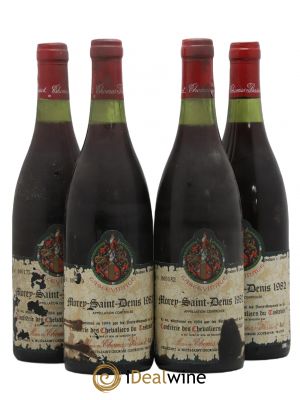 Morey Saint-Denis Maison Thomas Bassot Tastevinage 1982 - Lot of 4 Bottles