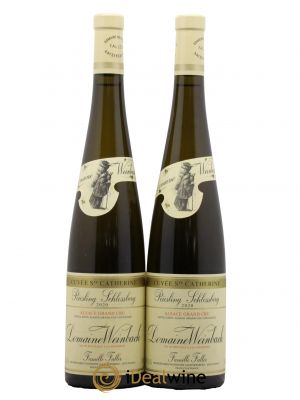 Alsace Grand Cru Riesling Schlossberg Cuvée Sainte Catherine Weinbach (Domaine)  2020 - Lot of 2 Bottles