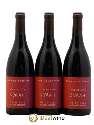 Vin de France Syrah Jean-Michel Stephan  2007 - Lot of 3 Bottles