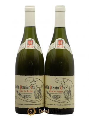 Chablis 1er Cru Côte de Lechet Laurent Tribut  2019 - Lot of 2 Bottles