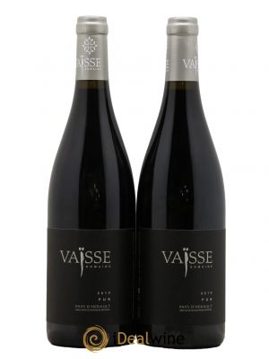 IGP Pays de l'Hérault Pur Vaisse (Domaine)  2019 - Lot of 2 Bottles