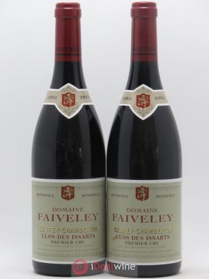 Gevrey-Chambertin 1er Cru Clos des Issarts Faiveley  2005 - Lot of 2 Bottles