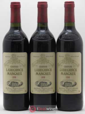 Château Labegorce Cru Bourgeois  1996 - Lot of 3 Bottles