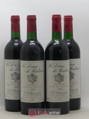 La Dame de Montrose Second Vin  1995 - Lot de 4 Bouteilles