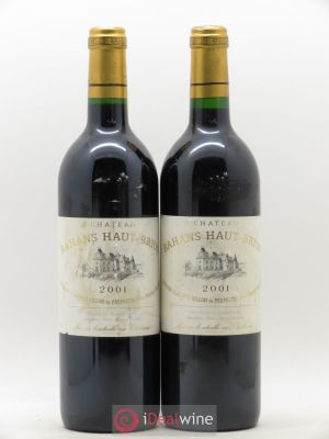 Clarence (Bahans) de Haut-Brion Second Vin  2001 - Lot de 2 Bouteilles