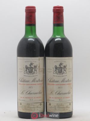 Château Montrose 2ème Grand Cru Classé  1975 - Lot of 2 Bottles