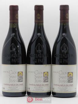 Châteauneuf-du-Pape Clos Saint-Jean Pascal et Vincent Maurel (no reserve) 2009 - Lot of 3 Bottles